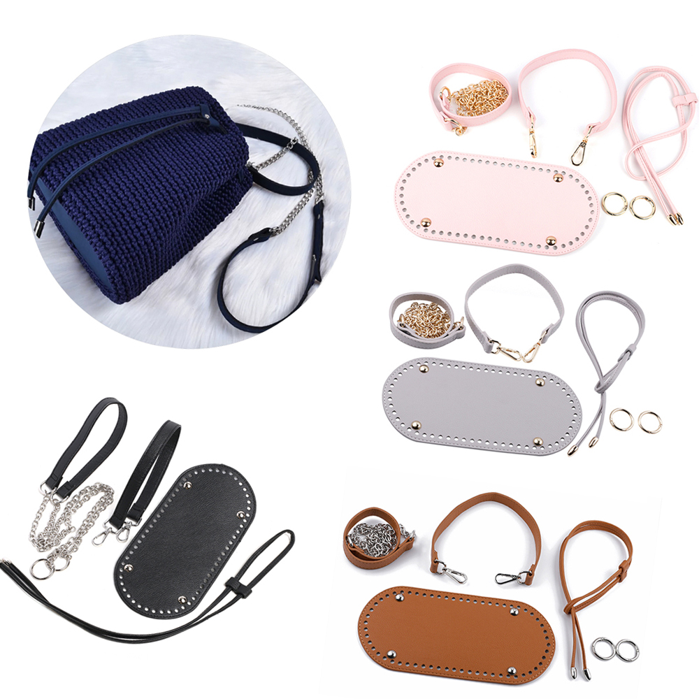 Luxury Bags With Silver Hardware - 5 Parça/Set Kadın Deri Çanta Seti