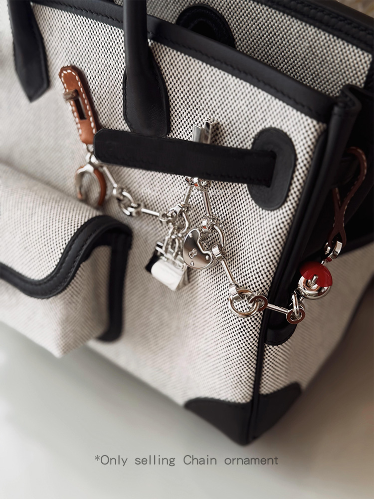 Luxury Bags With Silver Hardware - Lüks Metal Eklenmiş Dana Derisi Çanta