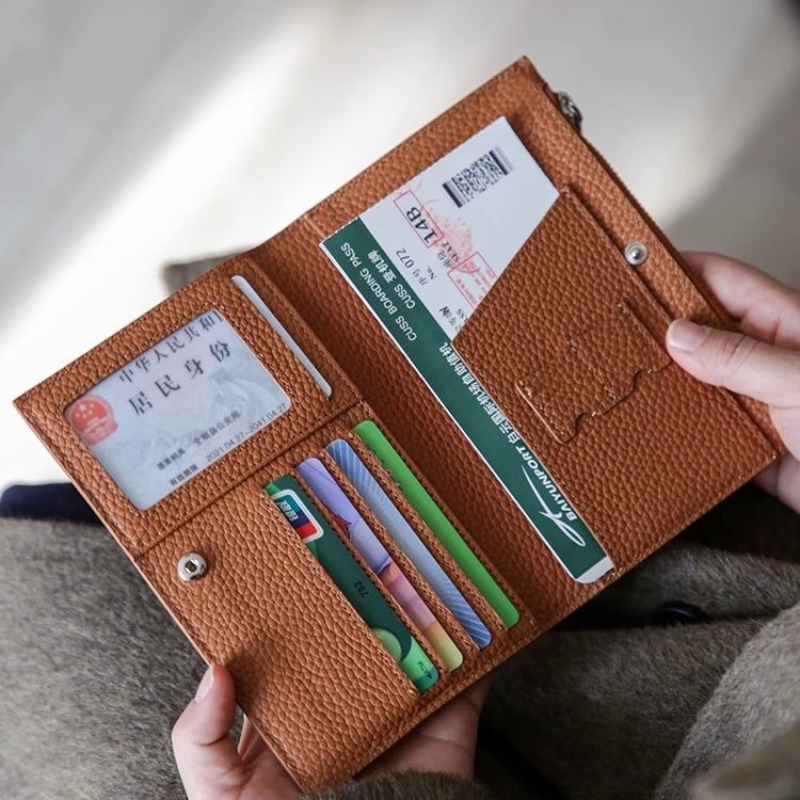 Deri Pasaport Tutucu Kılıfları - Wristlet Wallet Zipper incelemesi ve fiyatı