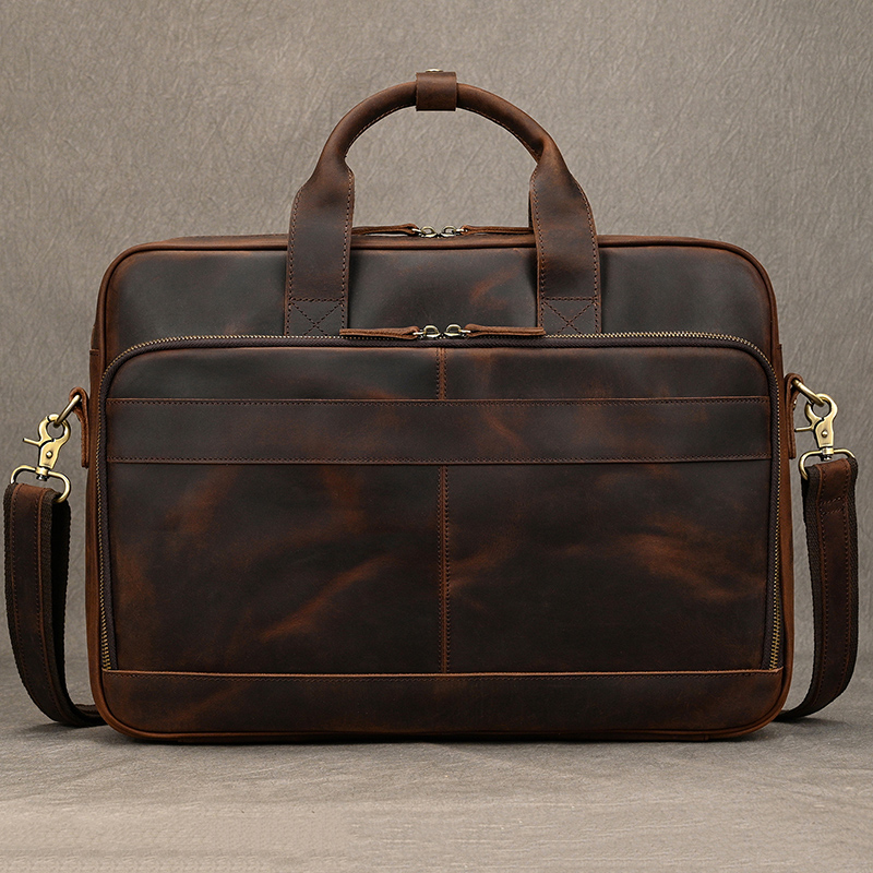 Çılgın At Hakiki Deri Erkek Ev - Laptop Bag Leather 15 incelemesi ve fiyatı
