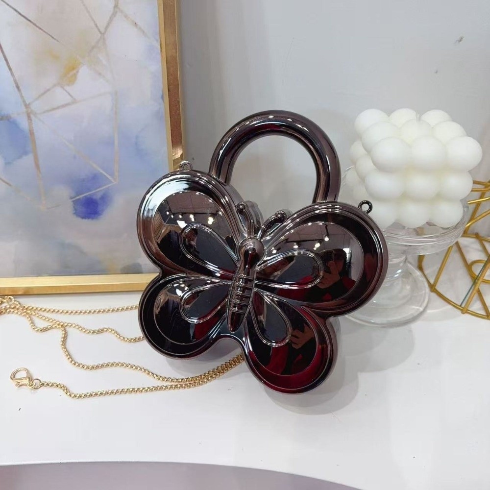 Yaratıcı Parlak Kelebek Şekill - Mini Bag Evening Clutch incelemesi ve fiyatı
