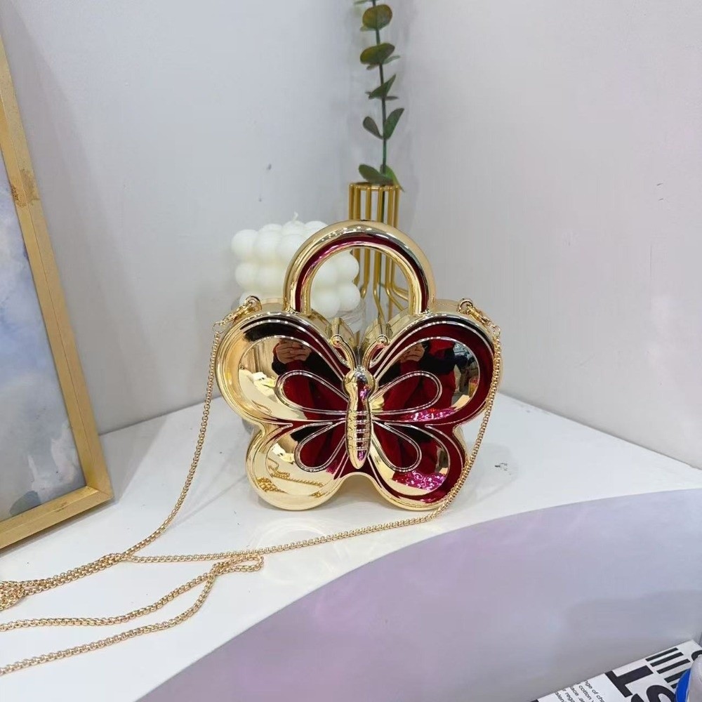 Yaratıcı Parlak Kelebek Şekill - Mini Bag Evening Clutch incelemesi ve fiyatı
