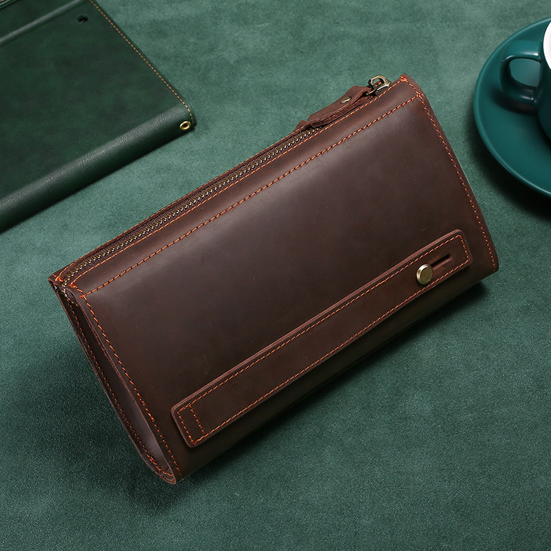 Erkek Debriyaj Çantaları Uzun  - Wristlet Wallet Zipper incelemesi ve fiyatı