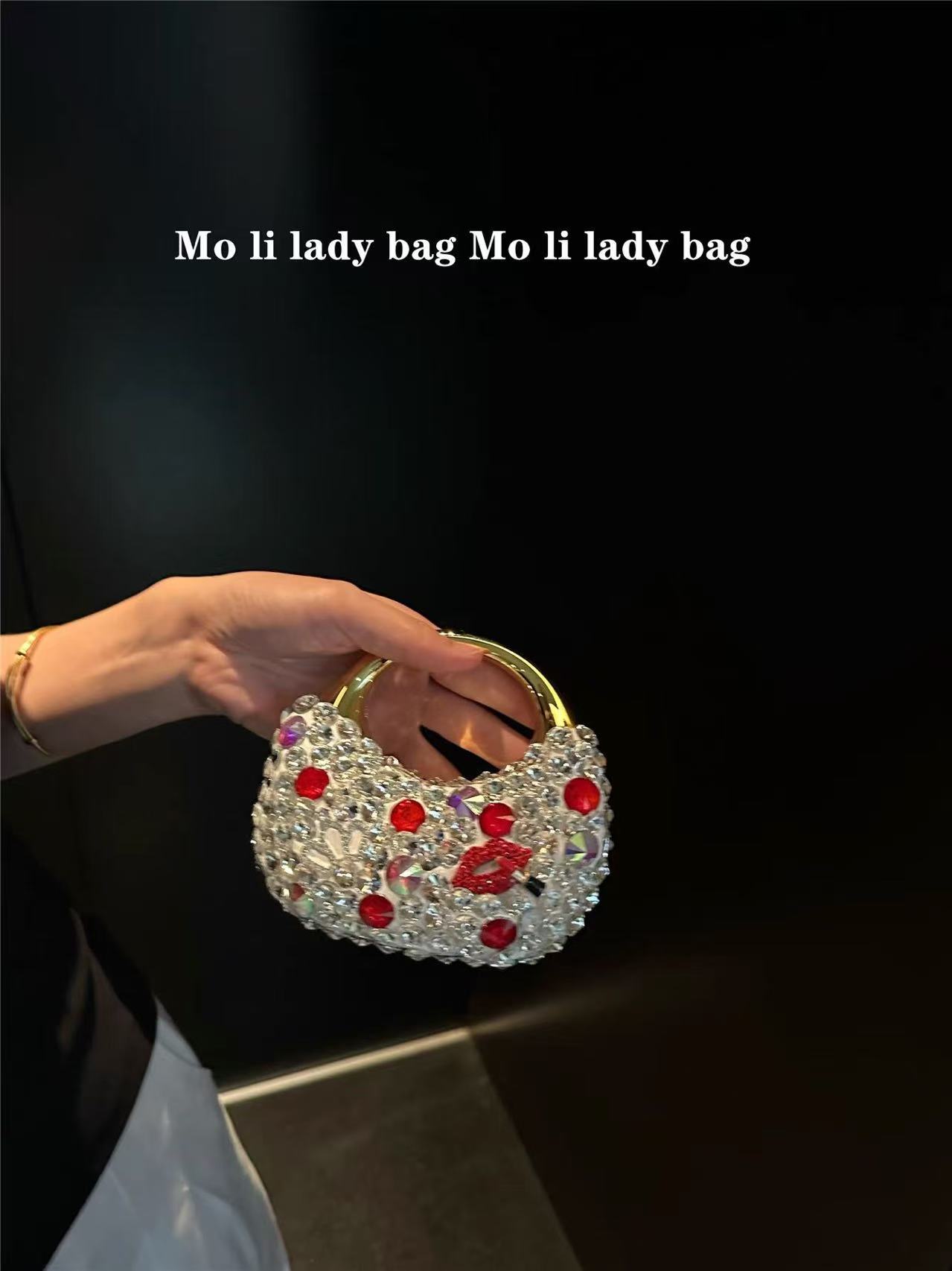 Parıltılı Akrilik Mini Çanta K - Mini Bag Evening Clutch incelemesi ve fiyatı