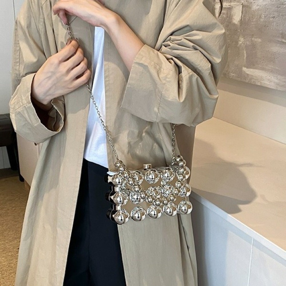 Akrilik Kutu Çanta Parlak Kapl - Mini Bag Evening Clutch incelemesi ve fiyatı