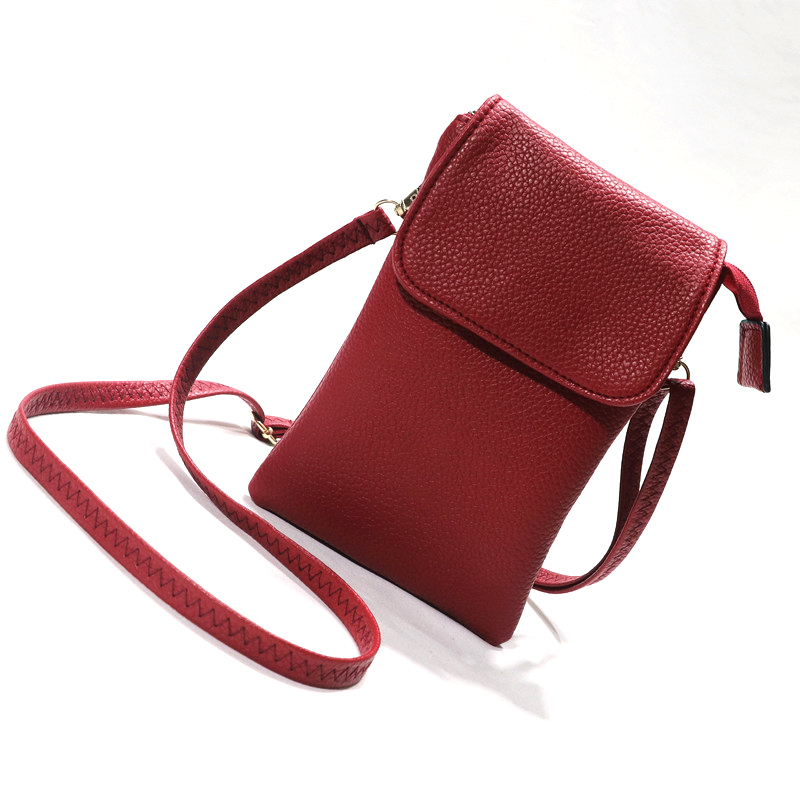 Kadın Deri Crossbody Telefon Ç - Wristlet Wallet Zipper incelemesi ve fiyatı